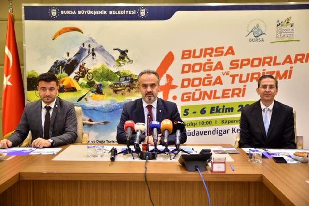 Bursa\'da \'doğa sporları ve doğa turizmi günleri\' heyecanı başlıyor
