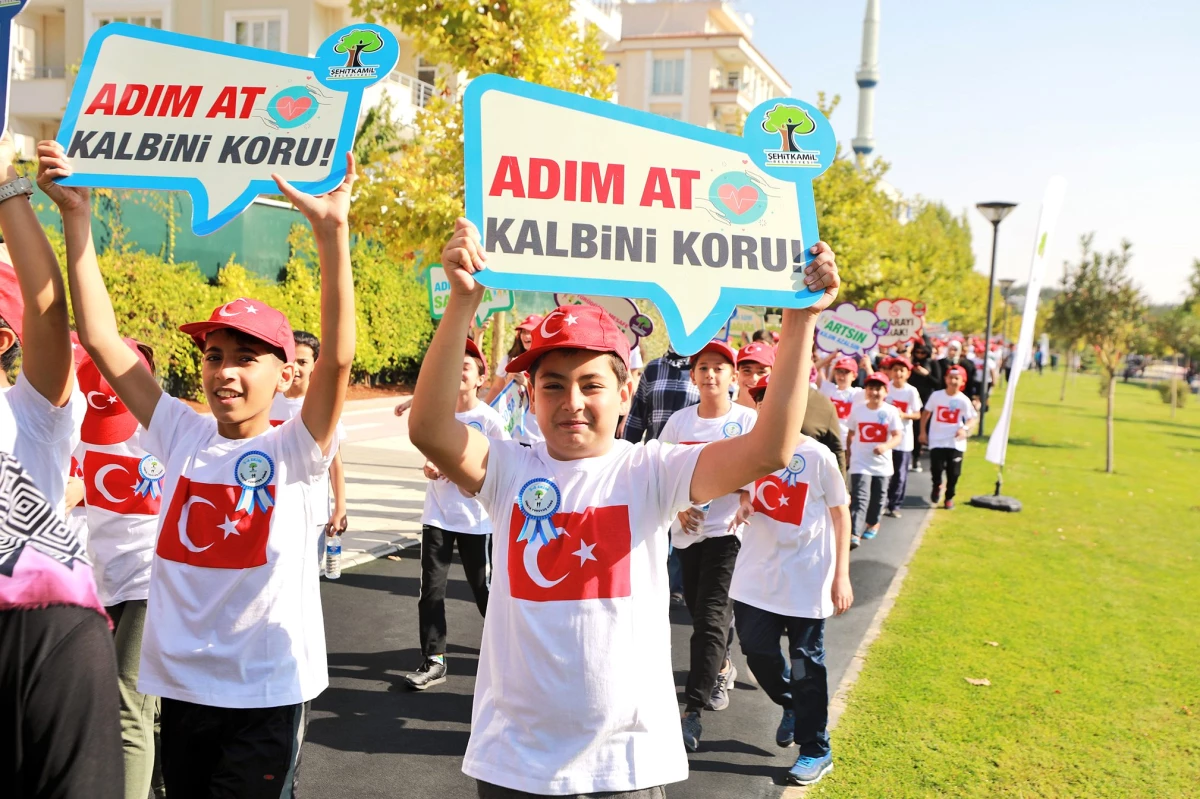 Dünya yürüyüş günü\' etkinliğine büyük ilgi