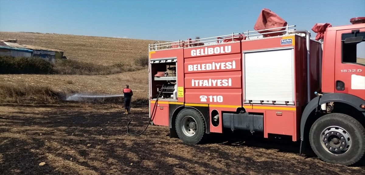 Gelibolu\'da çiftçilere "anız yakmayın" uyarısı