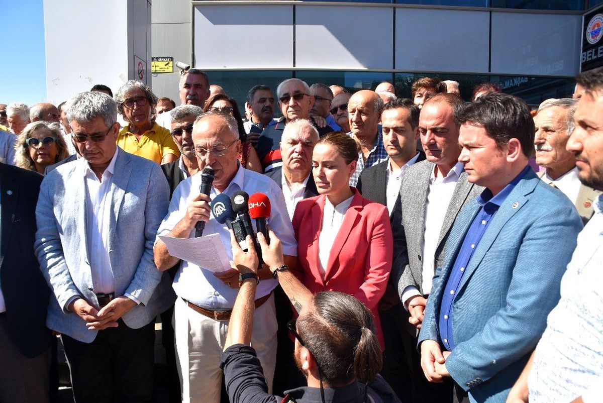 Gemlik hain saldırıya karşı tek yürek oldu