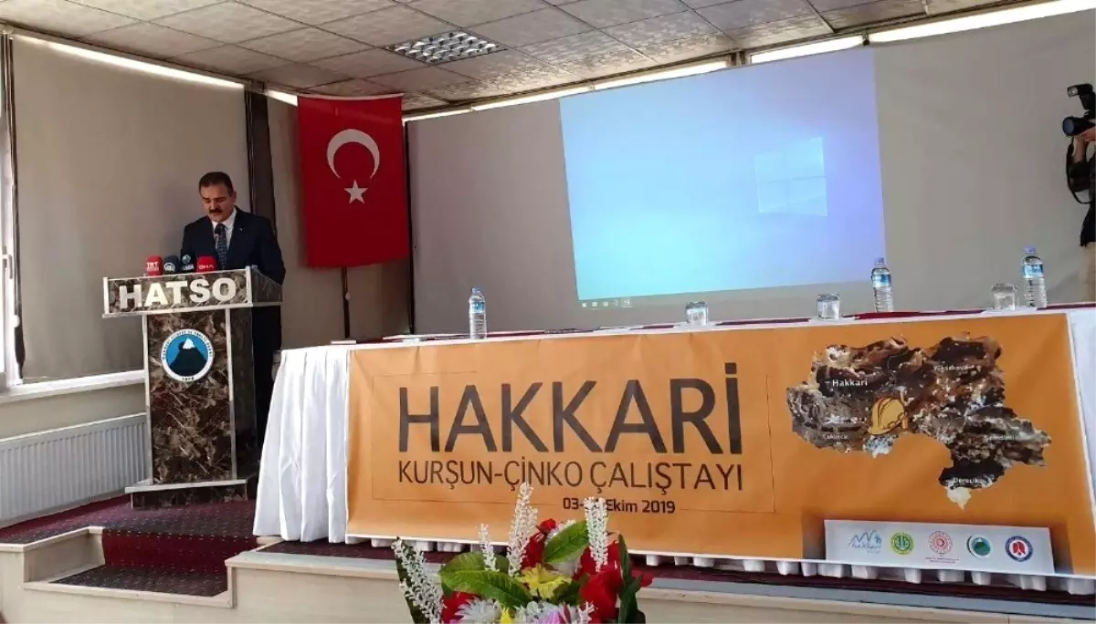 Hakkari\'de "Kurşun-Çinko" çalıştayı başladı