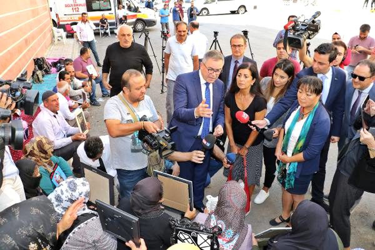 Hdp önündeki eylemde 31\'inci gün; aile sayısı 51 oldu (2)