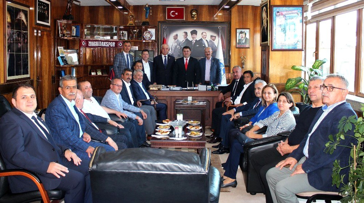İl Genel Meclisi AK Parti Grubu, GMİS\'i ziyaret etti