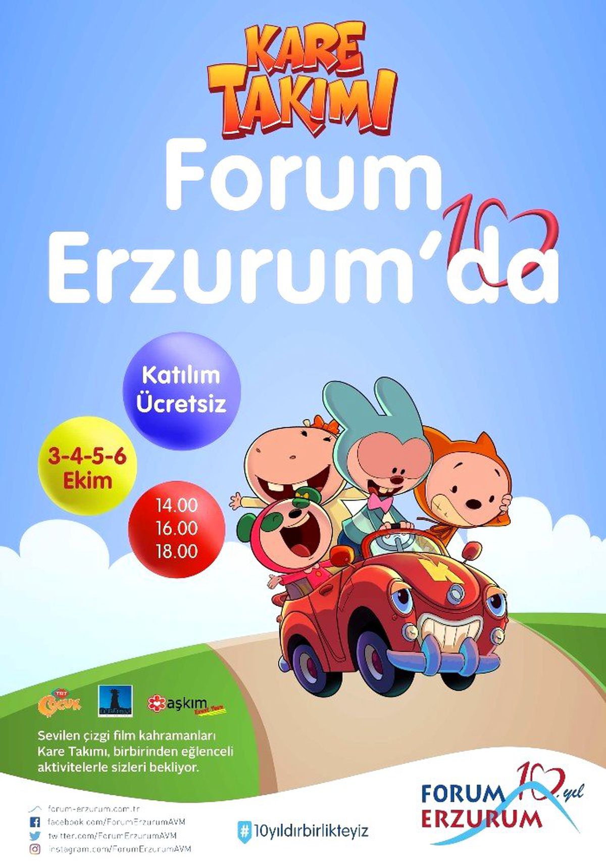 Kare Takımı Forum Erzurum\'da