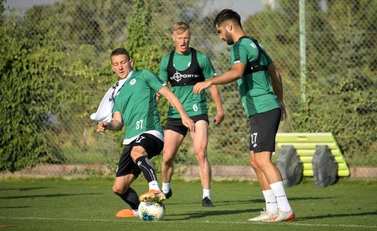 Konyaspor taktik çalıştı