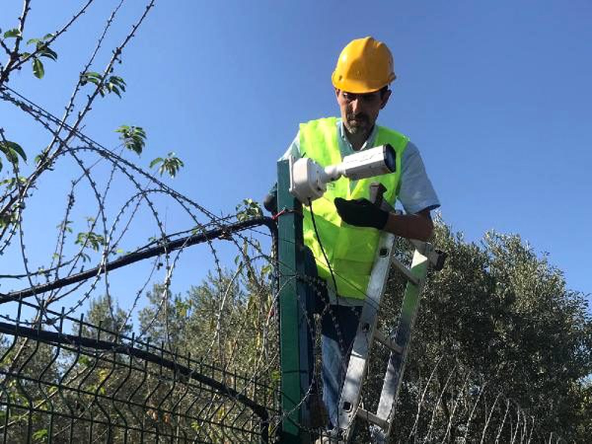 \'Lahit tarlası\'na yüksek teknolojili kamera sistemi