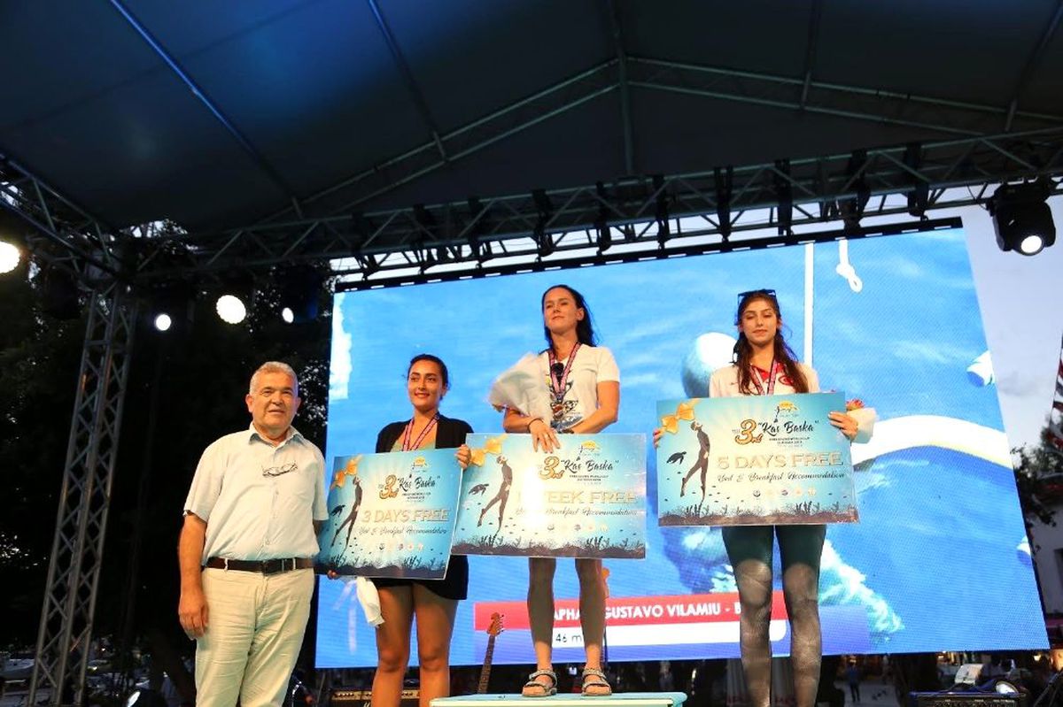 Olga Davydova, Serbest Dalış Dünya şampiyonu oldu