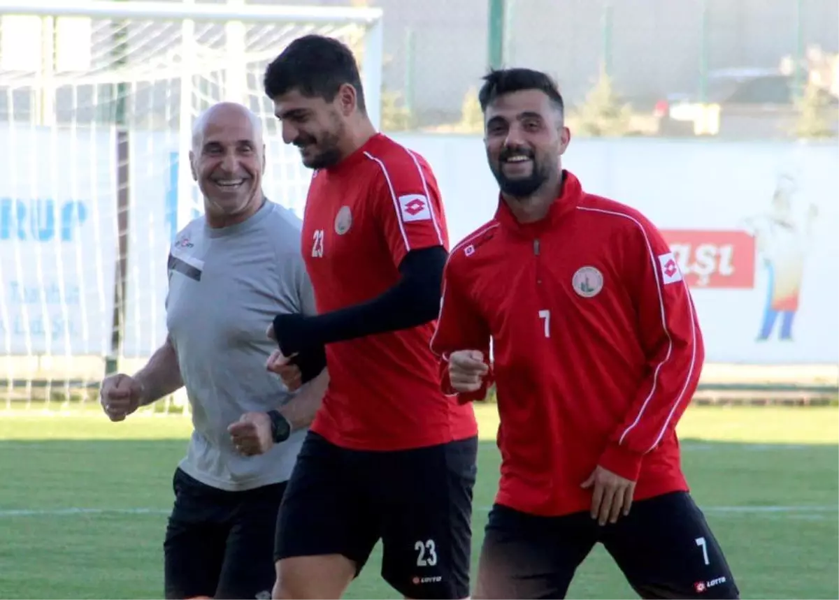 Sivas Belediyespor\'da neşeli antrenman