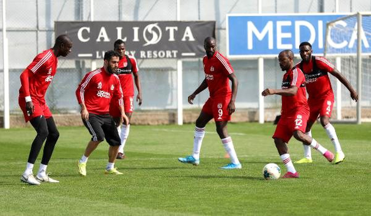 Sivasspor, ankaragücü hazırlıklarını sürdürdü