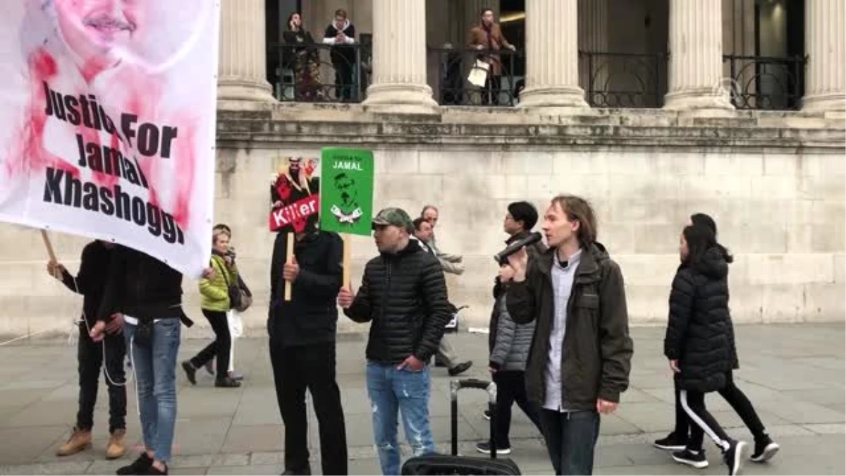 Suudi Arabistan Veliaht Prensi Londra\'da protesto edildi