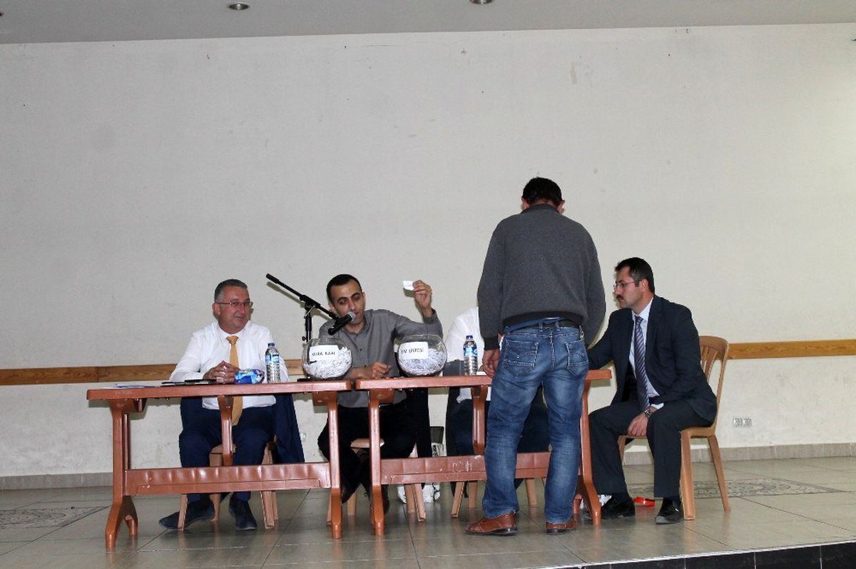Tosya\'da okullarda çalışacak 43 kişi için kuralar çekildi