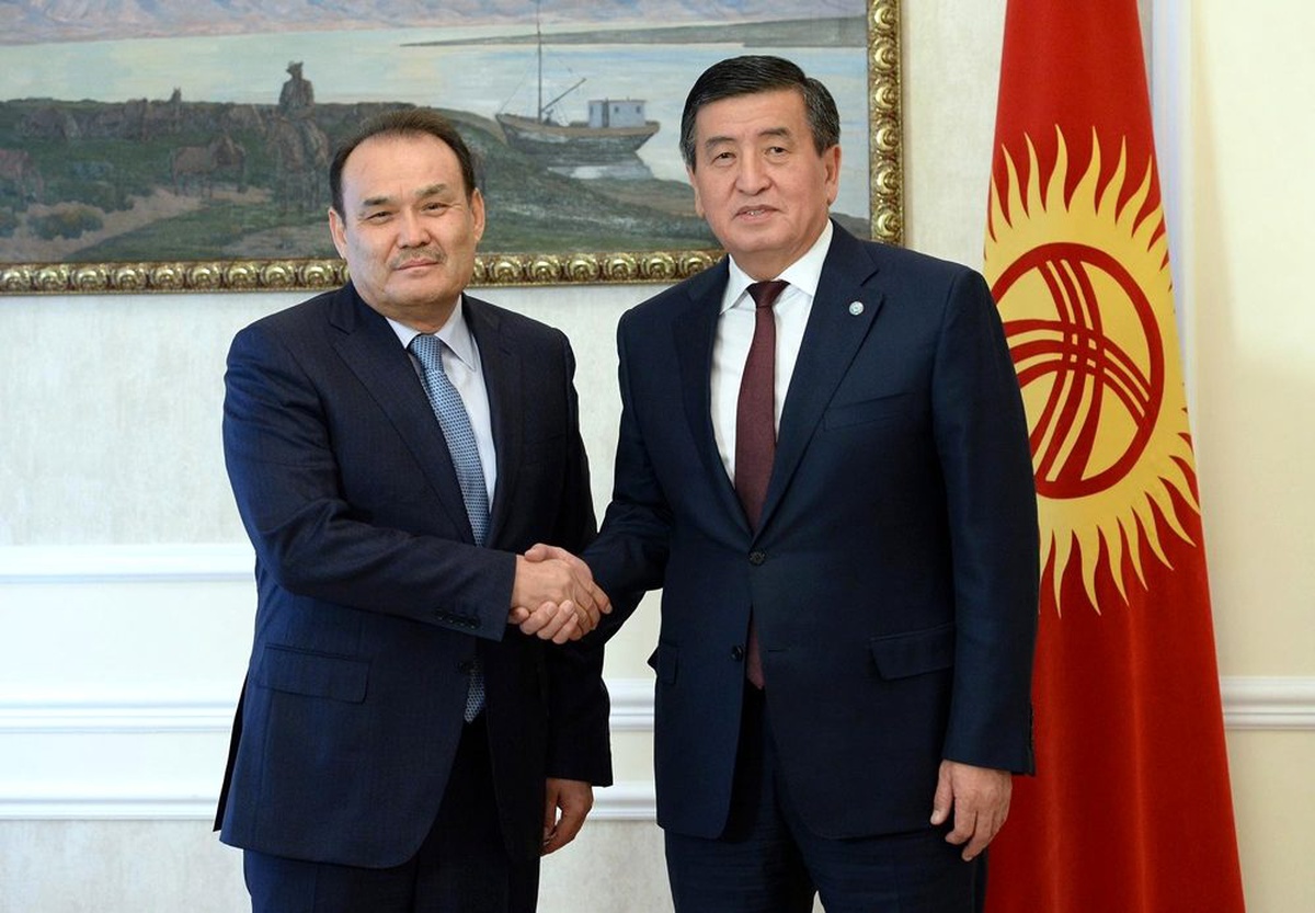 Türk Konseyi Genel Sekreteri Amreyev Bişkek\'te