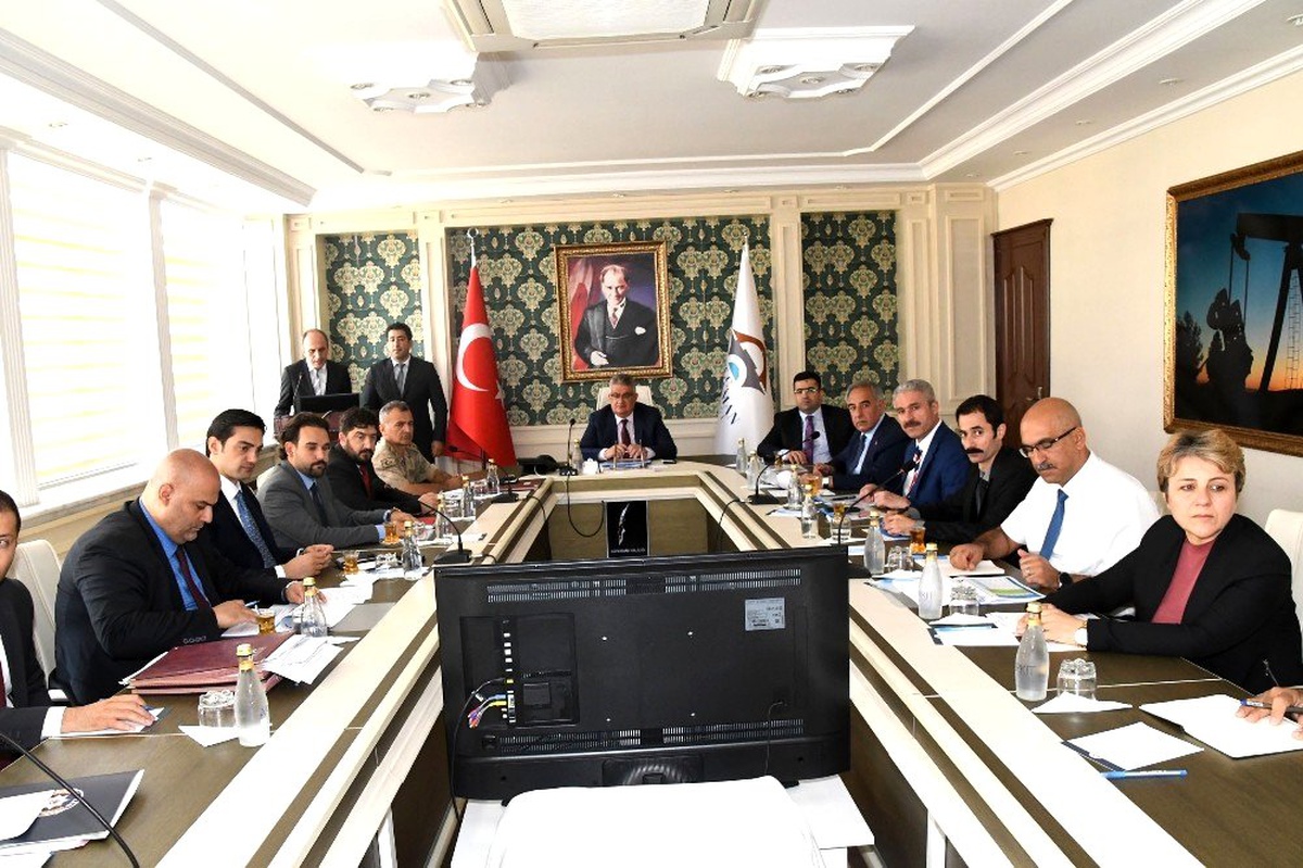 Üniversite güvenlik koordinasyon kurulu toplantısı gerçekleştirildi