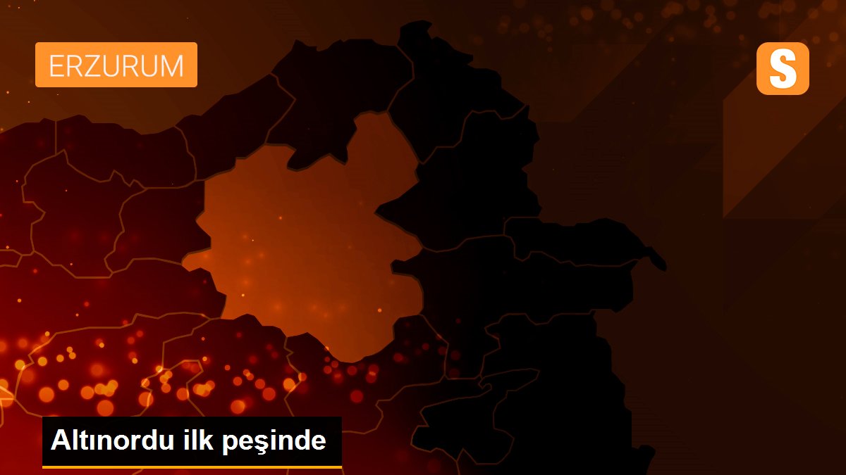 Altınordu ilk peşinde