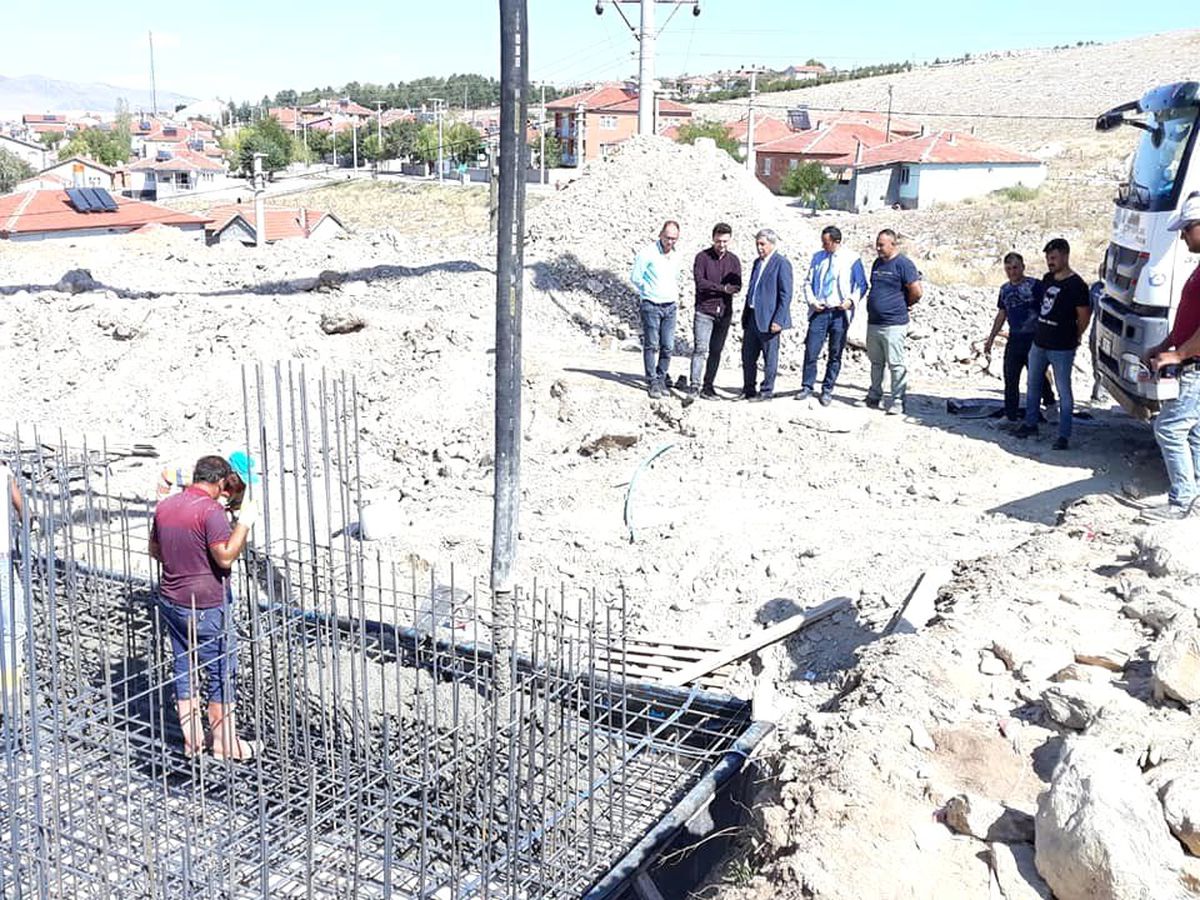 Altıntaş\'ta Emniyet Müdürlüğü binasının temeli atıldı