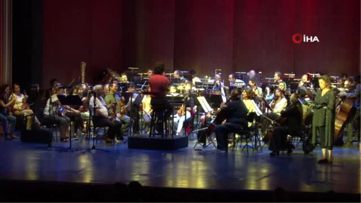 Ankara Devlet Opera ve Balesi \'Leyla Gencer Anma Konseri ve Belgeseli\'nin son provasını yaptı