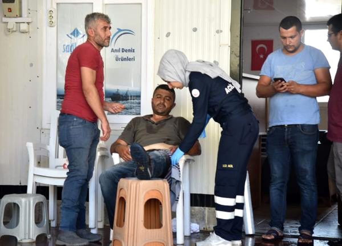Balık ihalesinde kavga: 5 yaralı