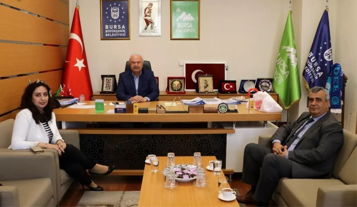 Doruk Sağlık Grubu\'ndan Bursa Şehir Konseyi\'ne ziyaret