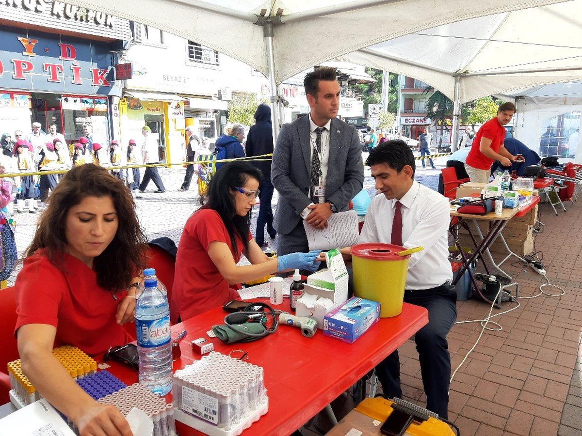 Geleneksel Çaycuma Kan Bağışı günü gerçekleşti