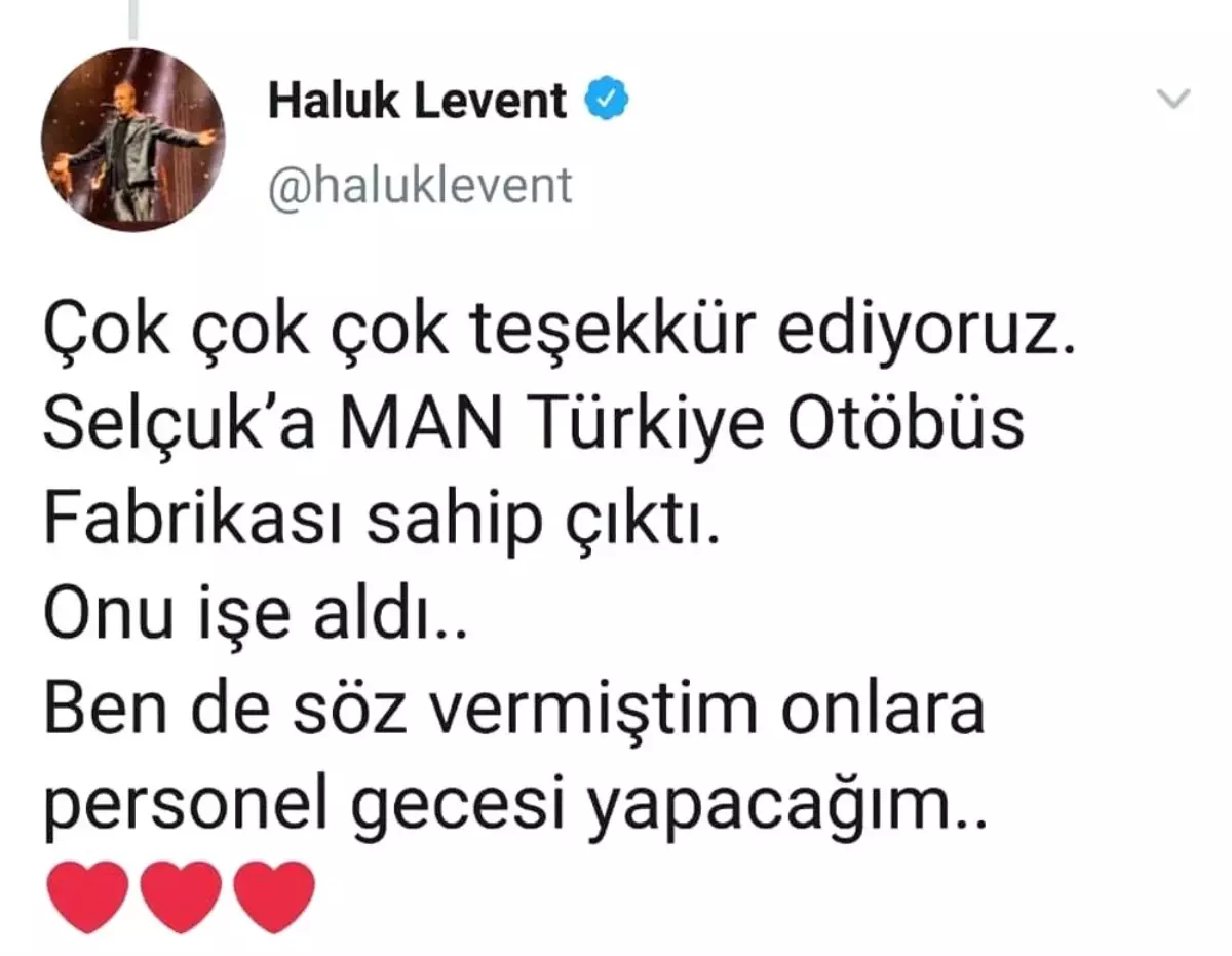 Haluk Levent, hasta çocuğun babasını işe alan firmanın personeline konser verecek