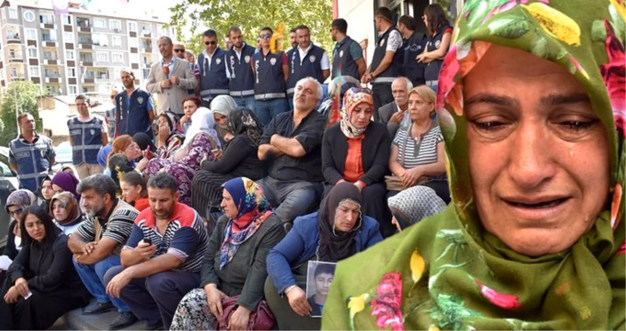 HDP önünde eylem yapan bir baba, PKK\'nın kendilerini öldürmekle tehdit ettiğini açıkladı