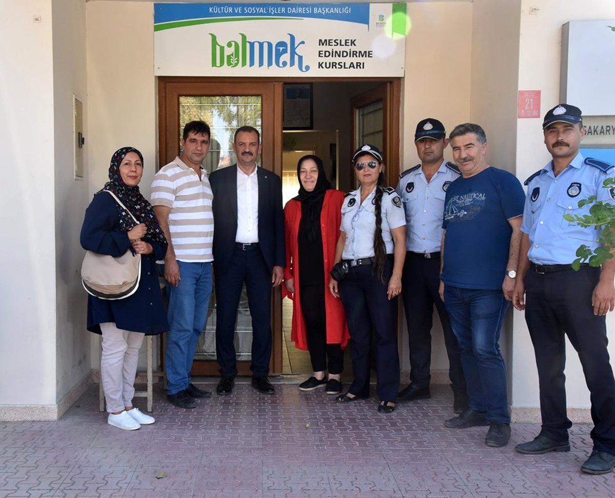 Karesi Zabıtası\'ndan esnafa ziyaret