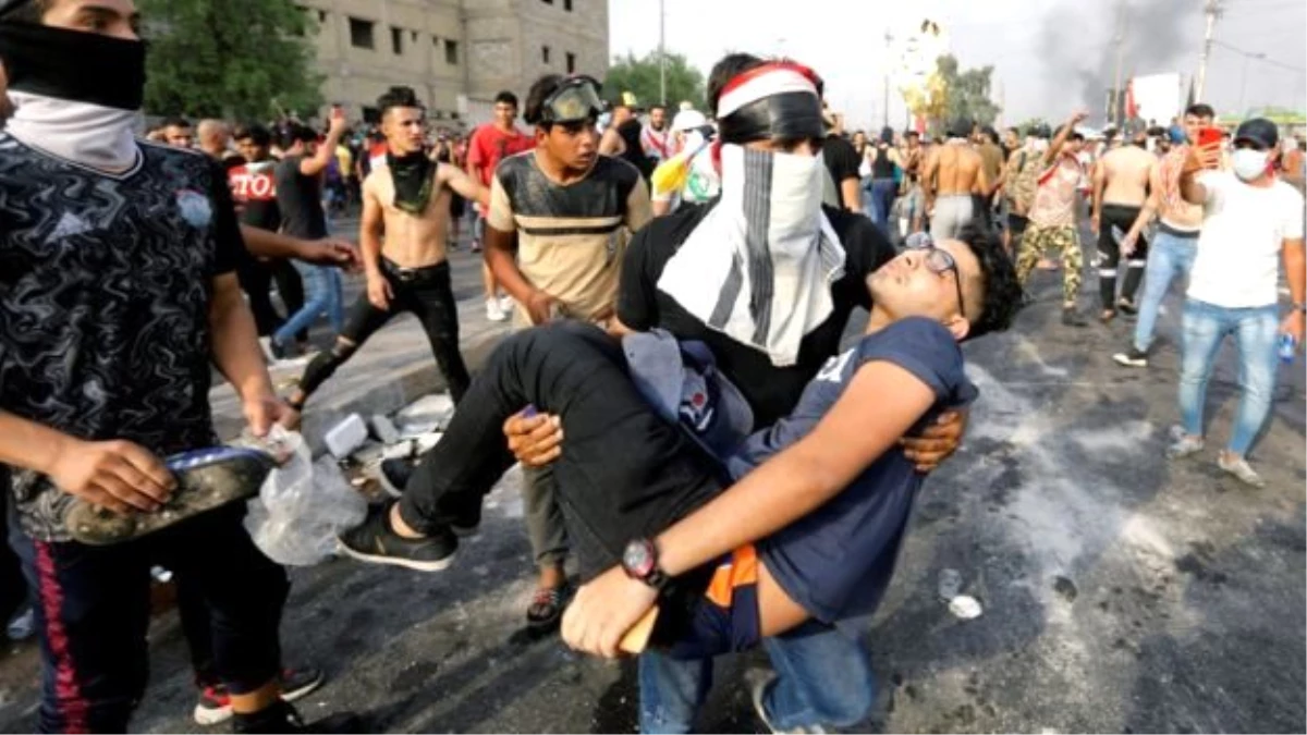 Ölü sayısının 35\'e yükseldiği Irak\'taki protestolarda Başbakan Abdülmehdi protestocuları \'haklı\' buldu