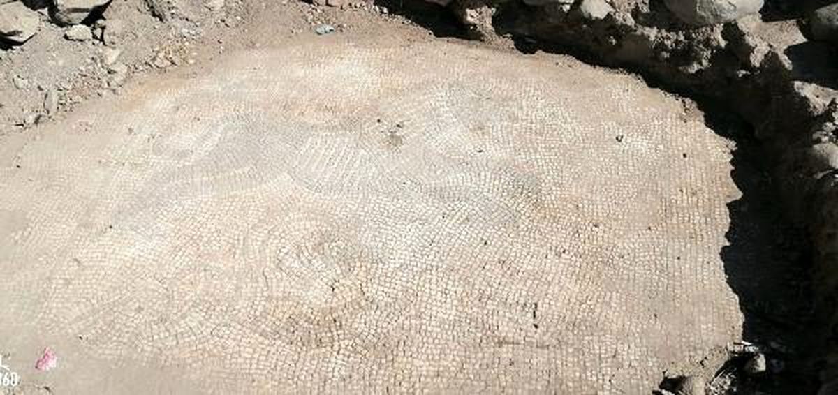 Şanlıurfa\'da roma dönemine ait mozaik ele geçirildi