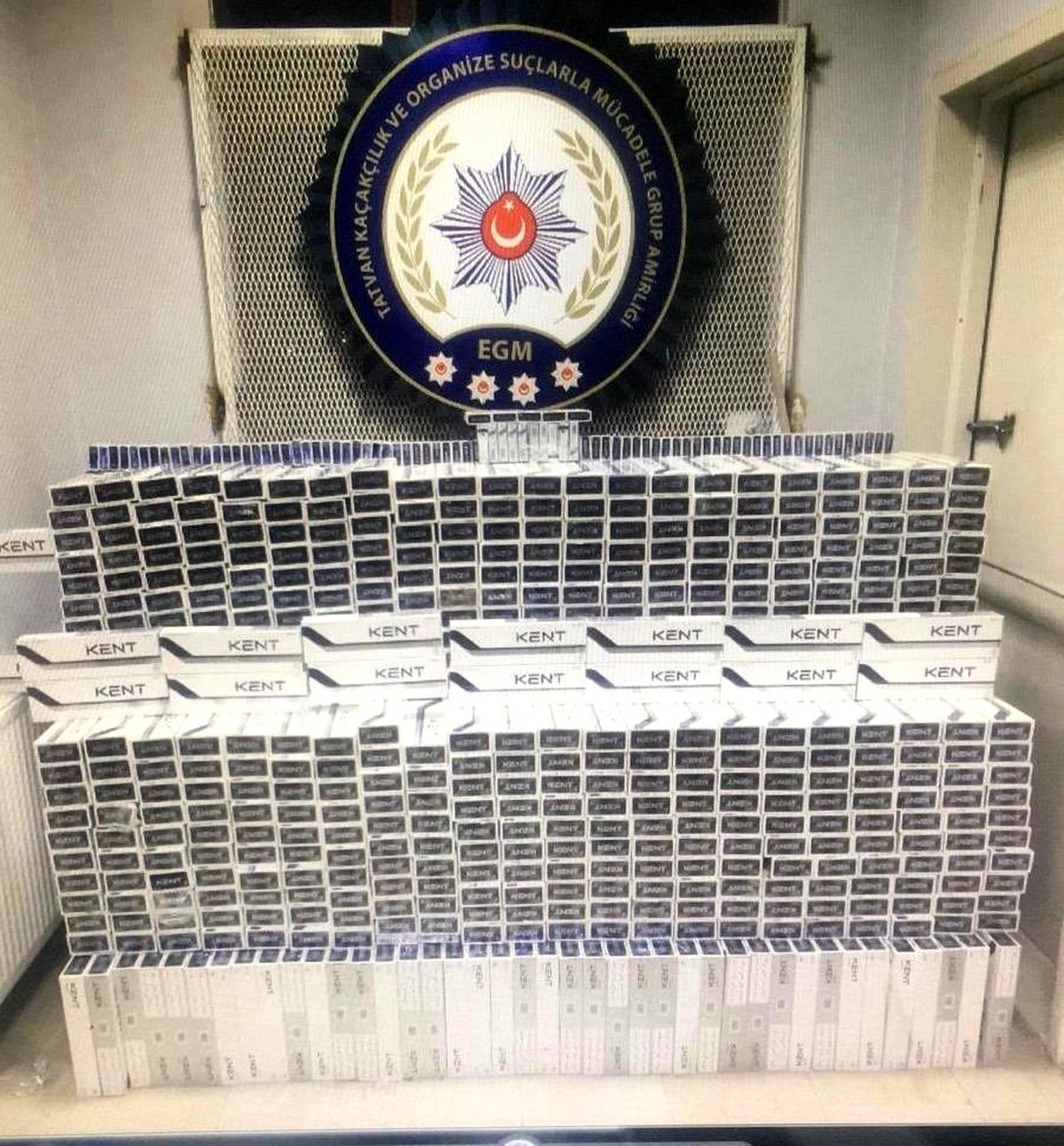 Tatvan\'da 45 bin 730 paket kaçak sigara ele geçirildi