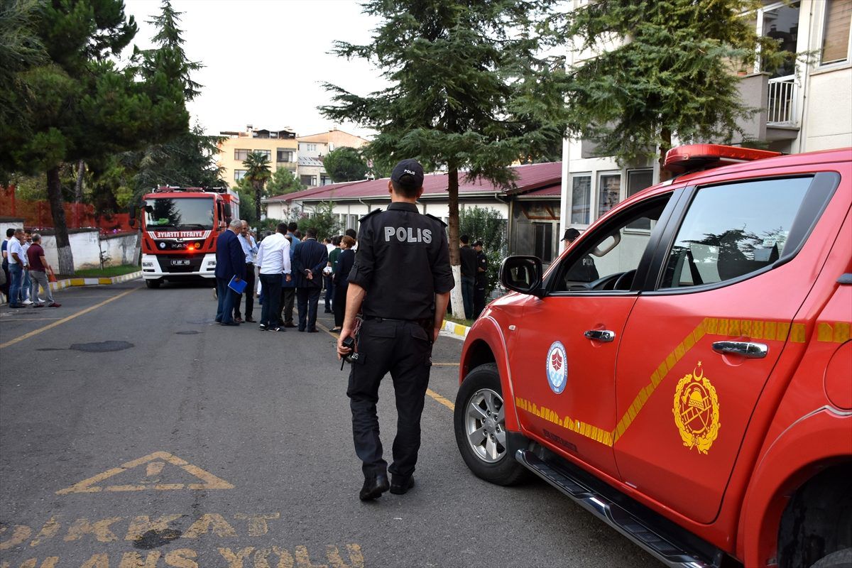 Trabzon İl Sağlık Müdürlüğünde yangın