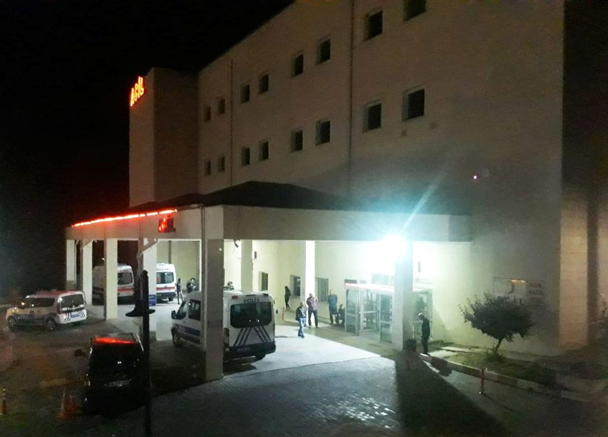 46 kişi hastanelik oldu