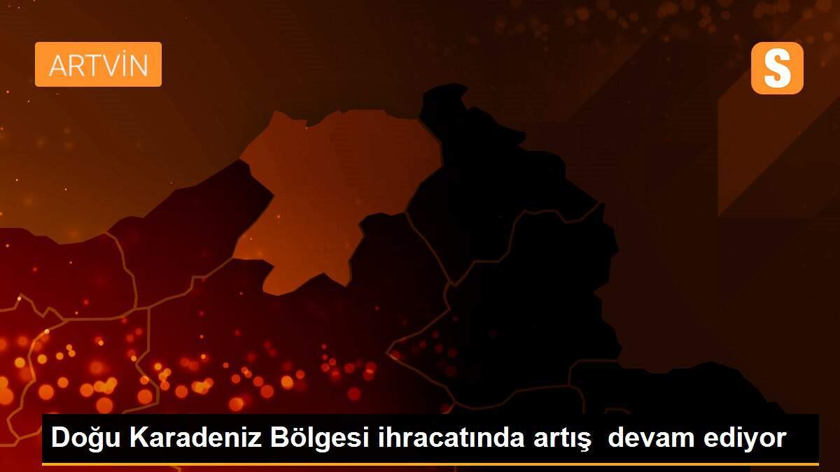 Doğu Karadeniz Bölgesi ihracatında artış devam ediyor