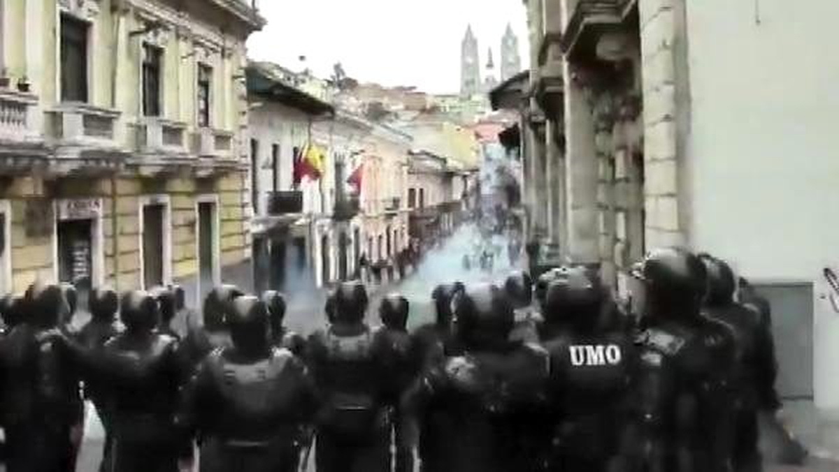 Ekvador\'da, hükümet karşıtı protestolarda 350 gözaltı