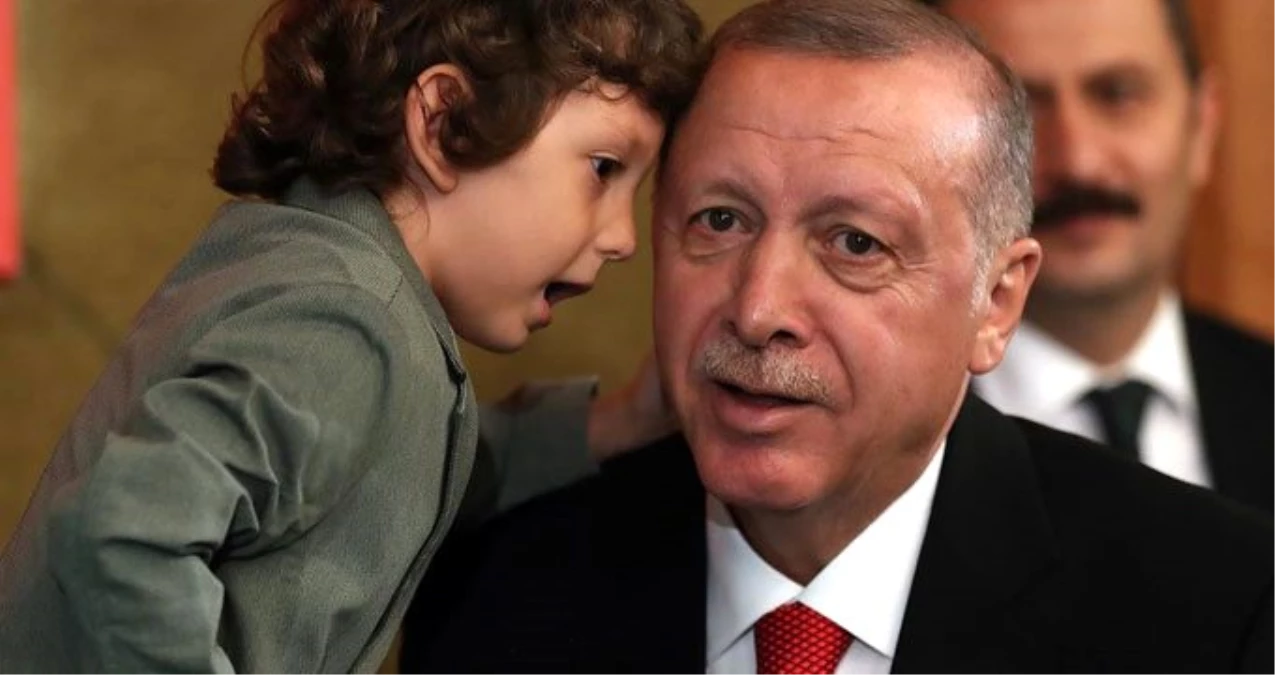 Erdoğan, Hakan Çavuşoğlu\'nun oğluyla çektirdiği fotoğrafı "Anlaşıldı" notuyla paylaştı