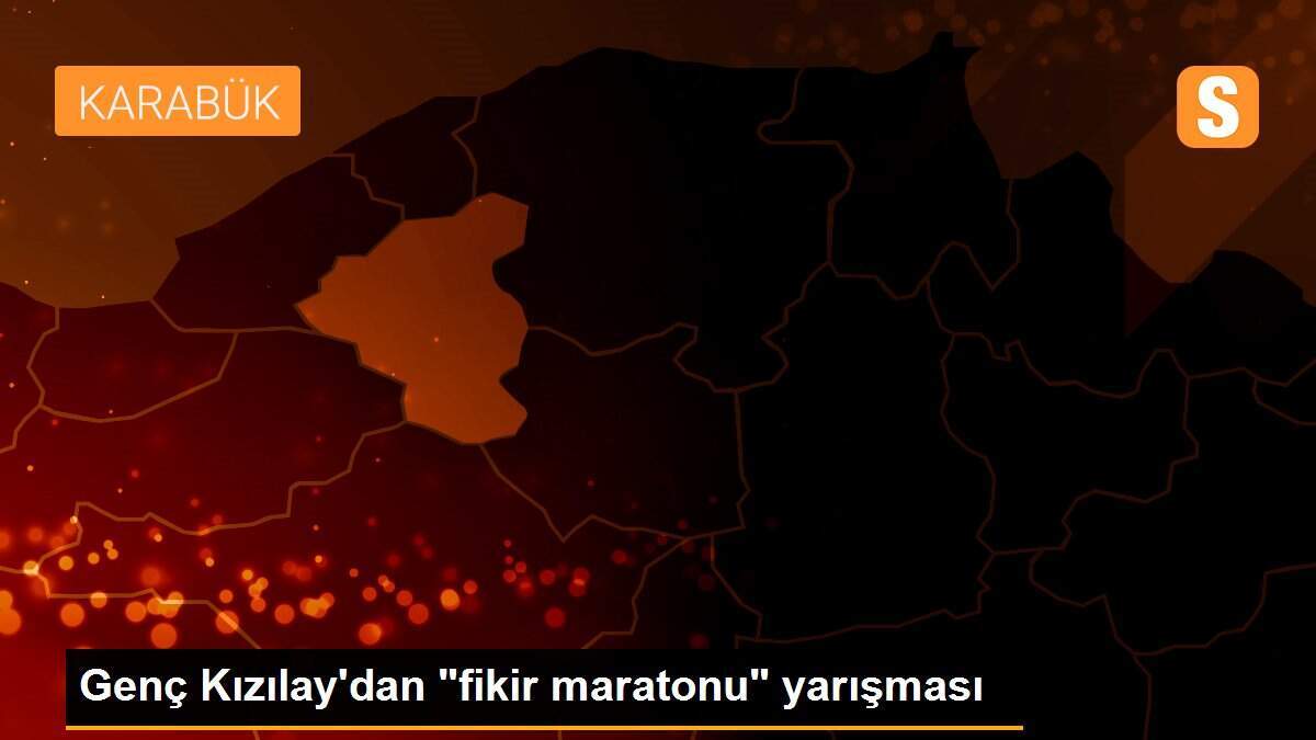 Genç Kızılay\'dan "fikir maratonu" yarışması