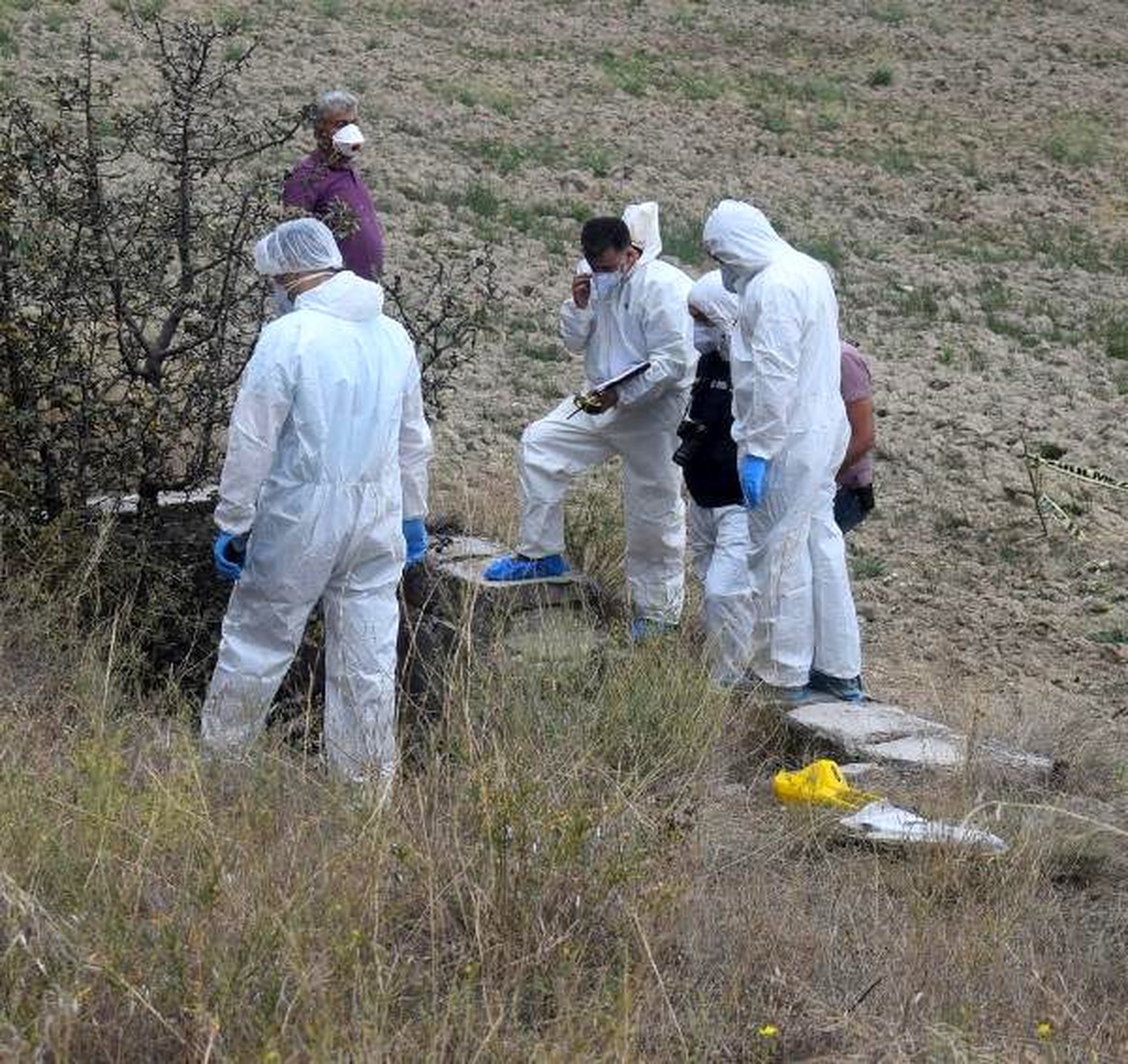 Kayıp emekli polis, kuyuda başından vurulmuş halde bulundu