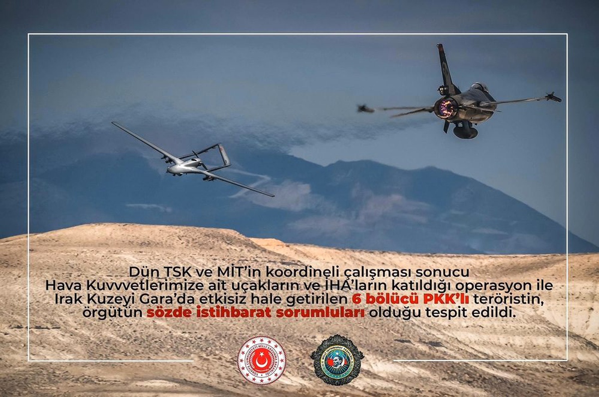 PKK\'nın sözde istihbarat sorumluları etkisiz hale getirildi