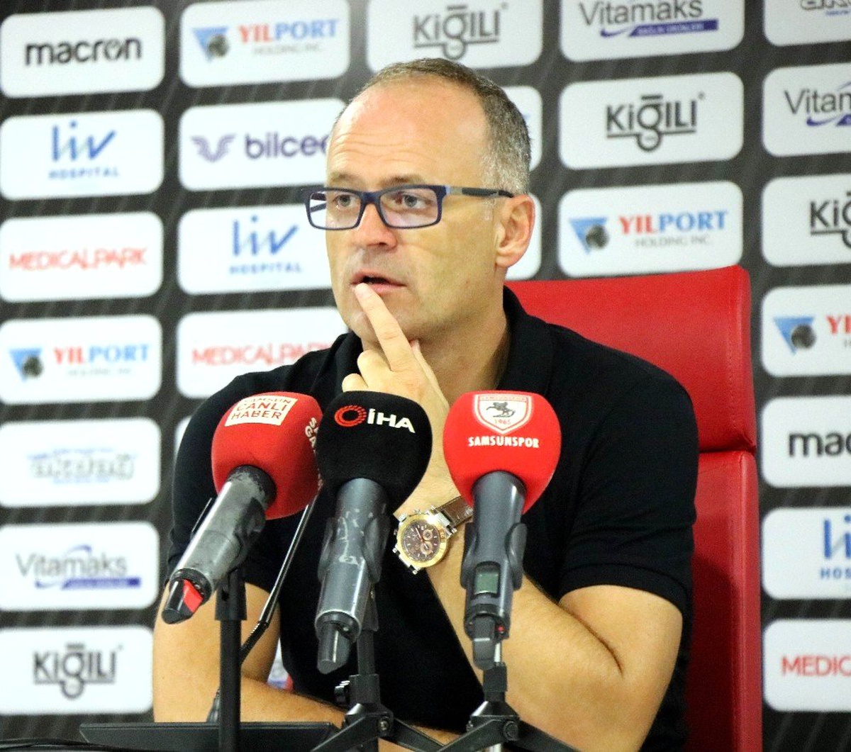 Samsunspor - Manisa Futbol Kulübü maçının ardından