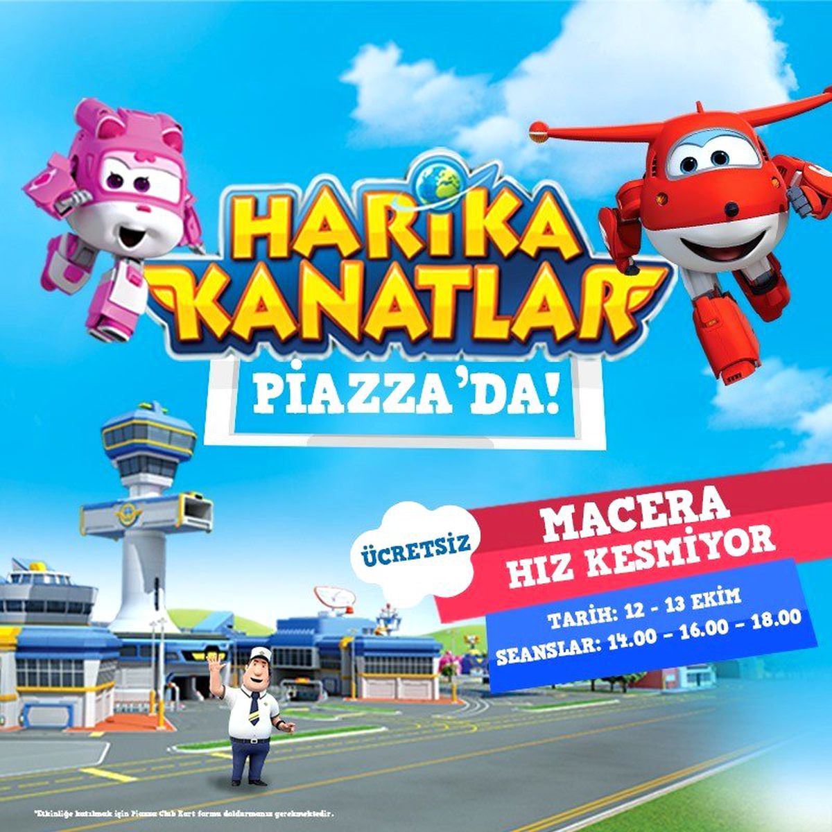 Şanlıurfa Piazza\'da çizgi dizi miniklerle buluşacak