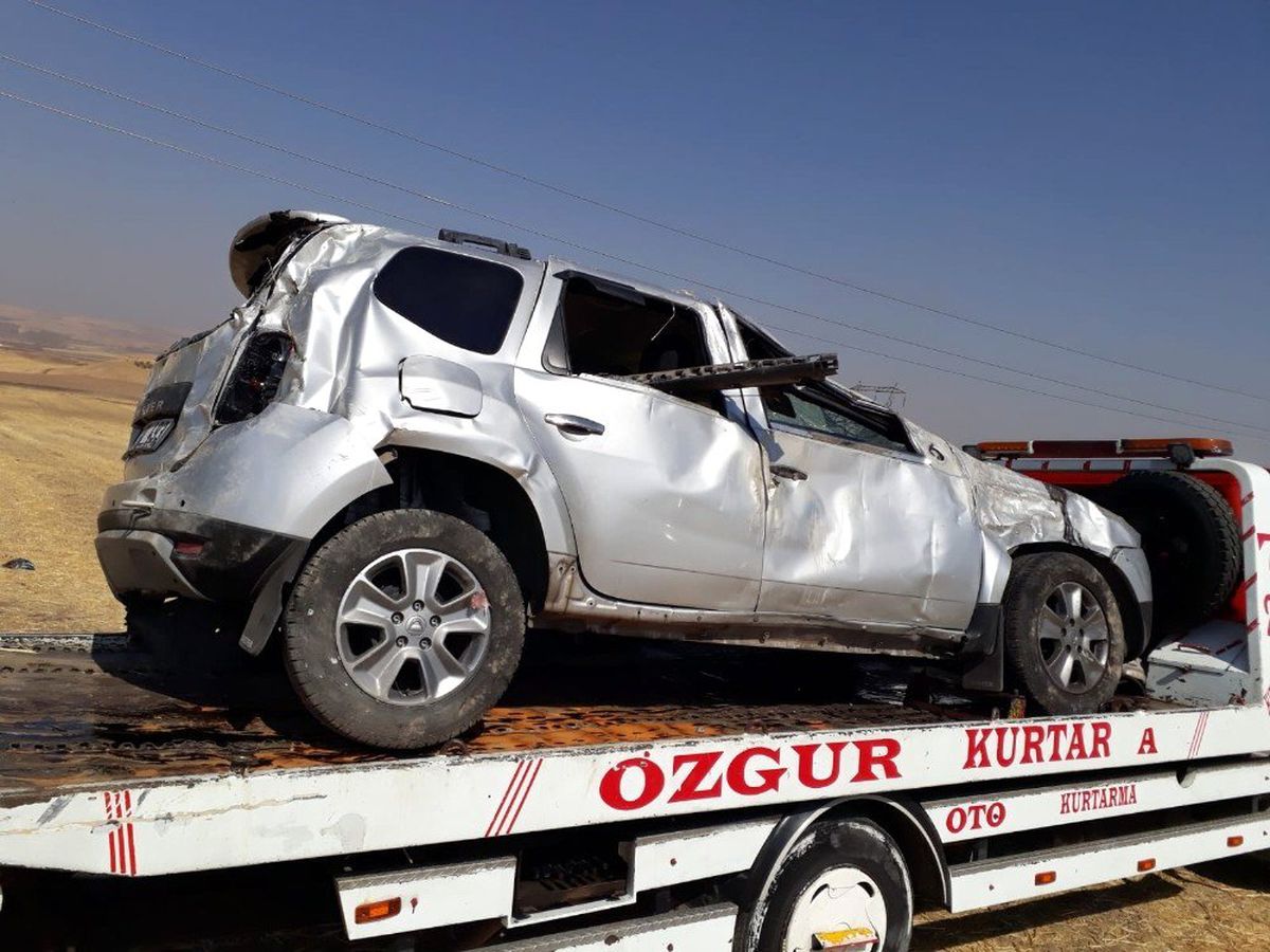 Siirt\'te trafik kazası: 1 ölü, 4 yaralı