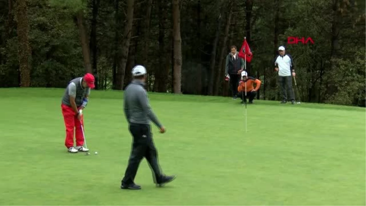 Spor erdoğan demirören golf turnuvası\'nda heyecan sürüyor