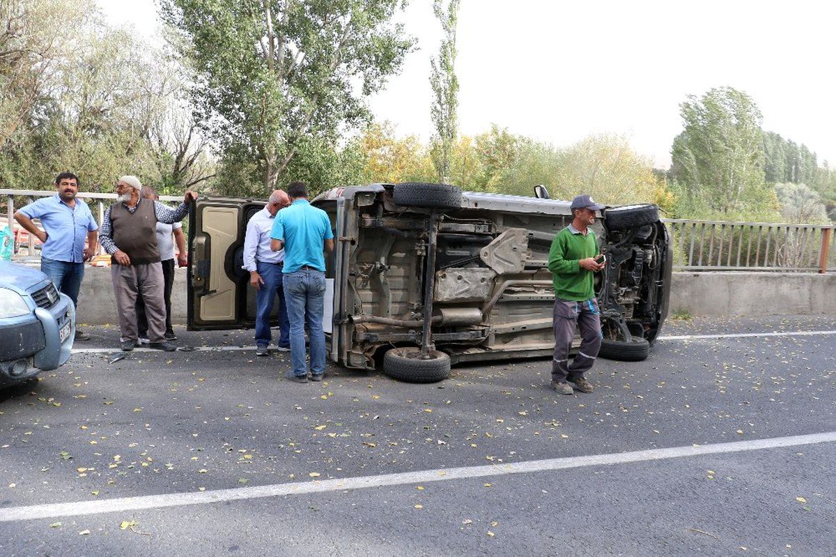 Ürgüp\'te trafik kazası: 1 yaralı