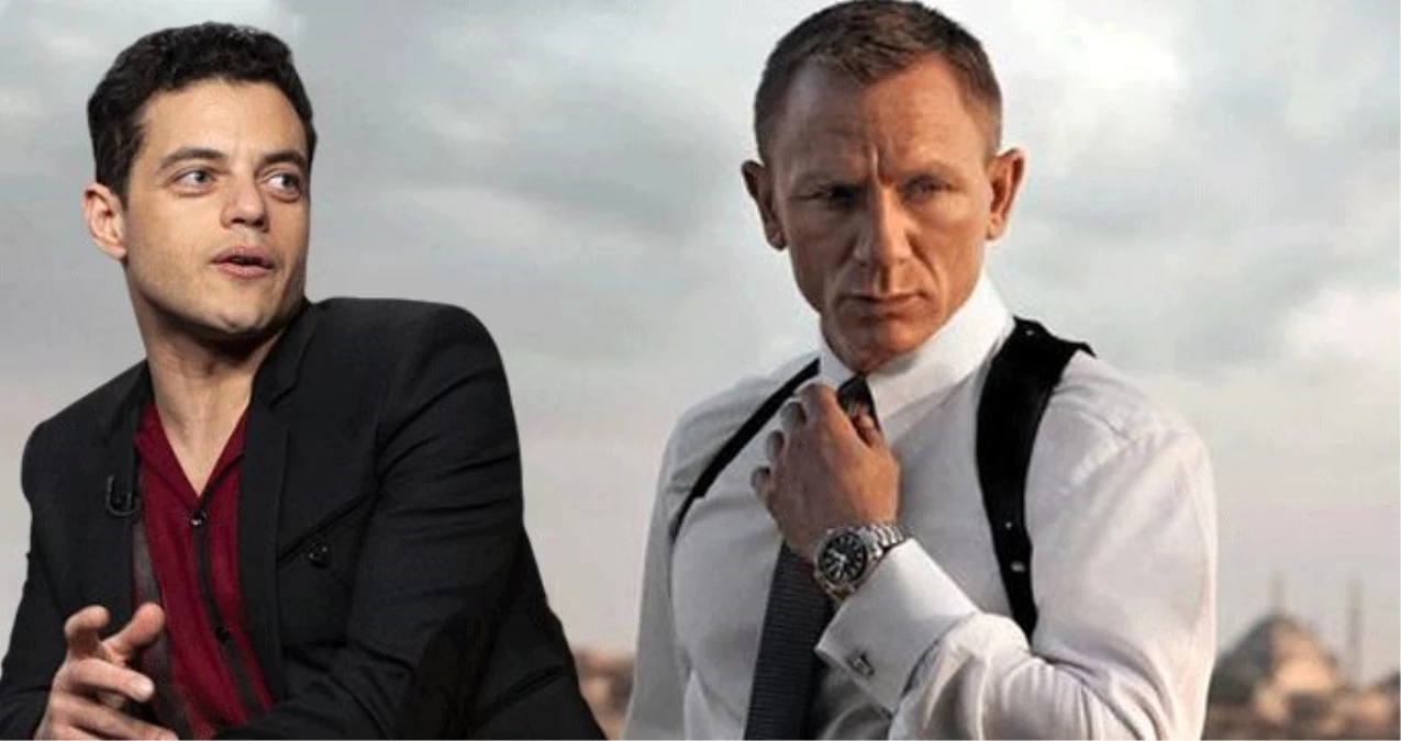 Yıldız oyuncu Rami Malek, Daniel Craig\'in kendisini öptüğünü itiraf etti