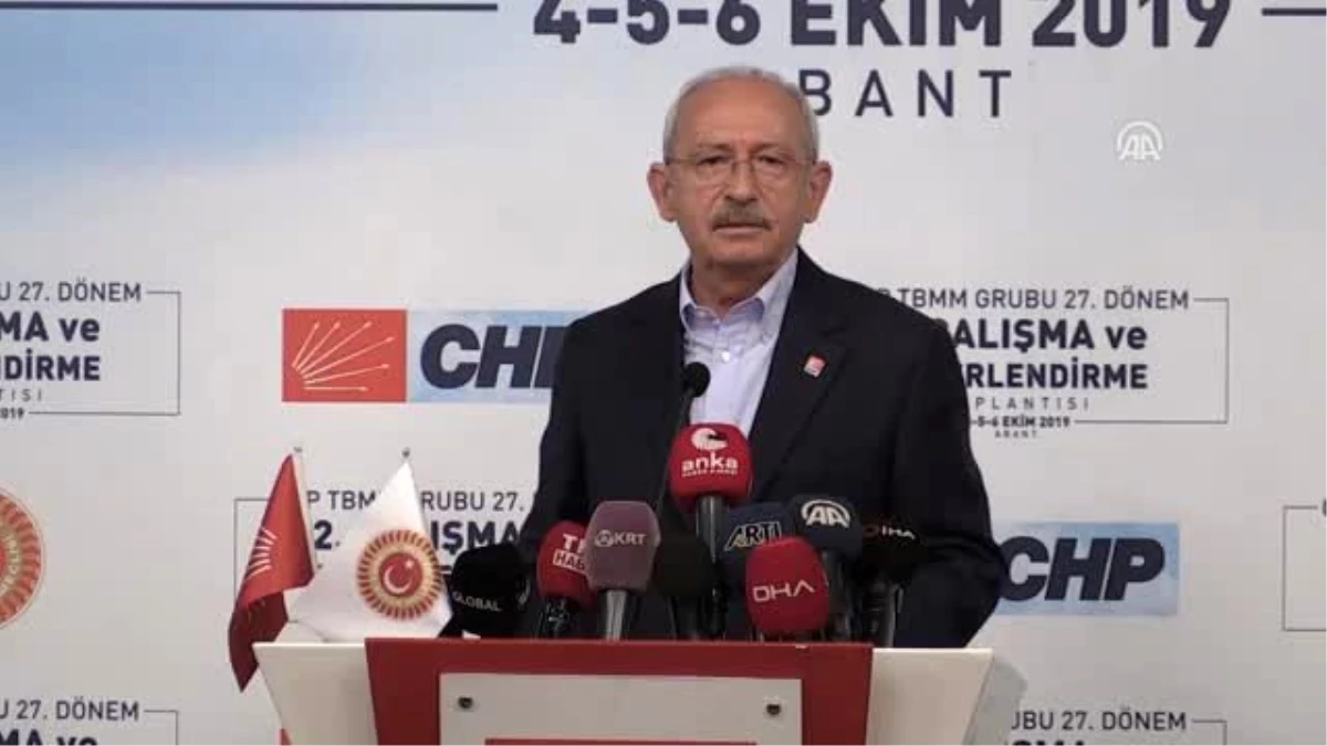 CHP Genel Başkanı Kılıçdaroğlu: Türkiye\'yi aydınlığa çıkarma gibi bir görevimiz var