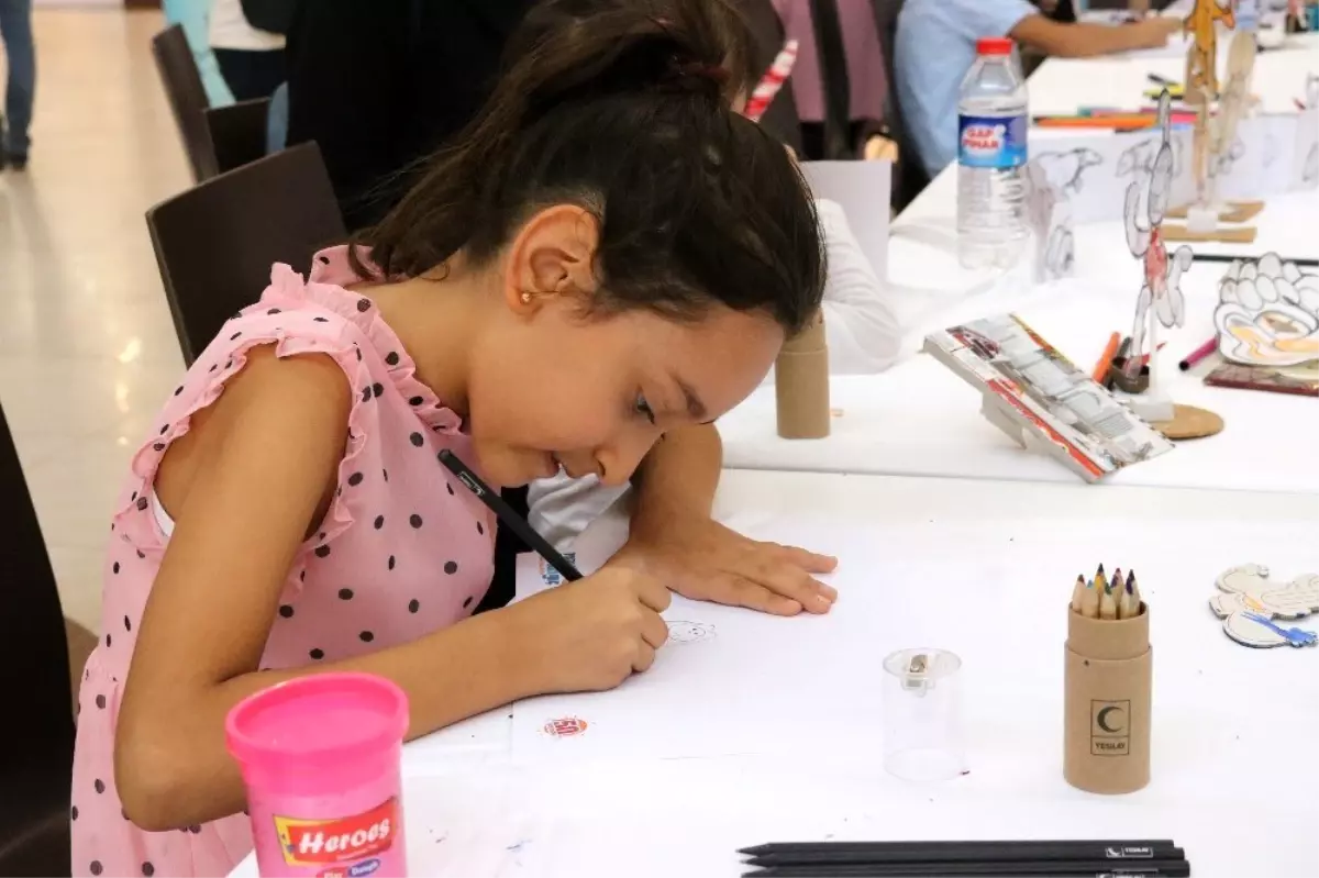 Çocuklar Yeşilay etkinliğinde bir araya geldi