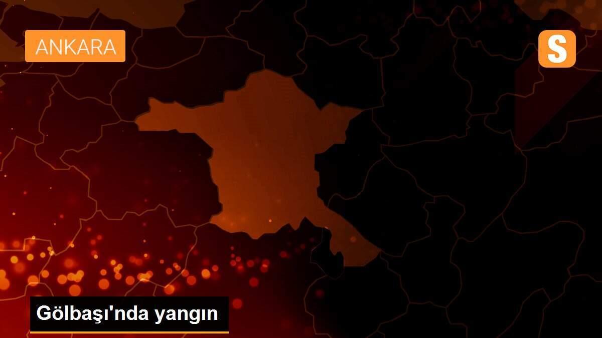 Gölbaşı\'nda yangın