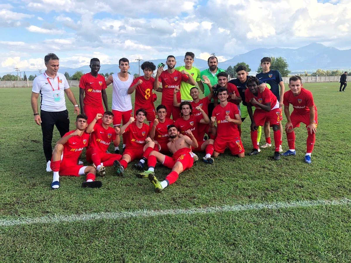 Kayserispor U19 takımı 3 hafta sonra kazandı