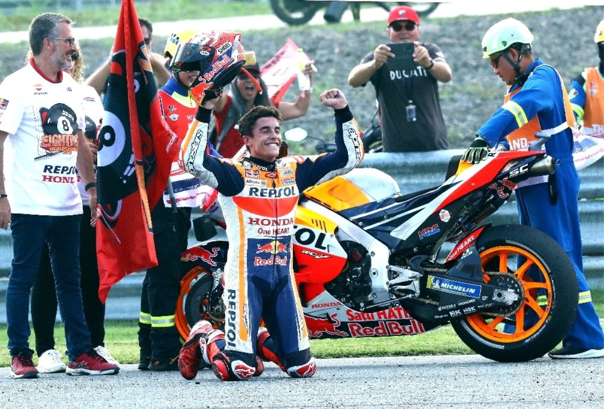 MotoGP\'de şampiyon yine Marc Marquez