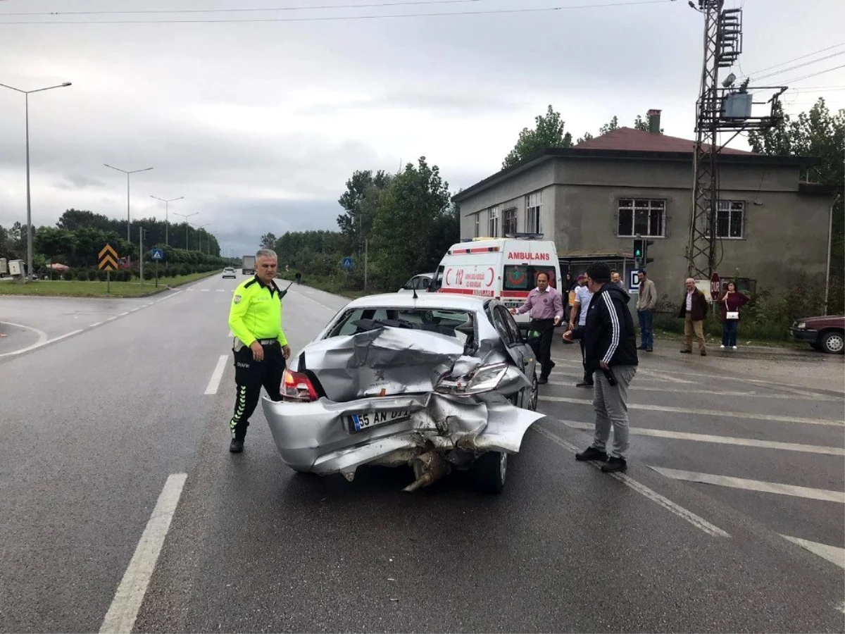 Samsun\'da trafik kazası: 7 yaralı