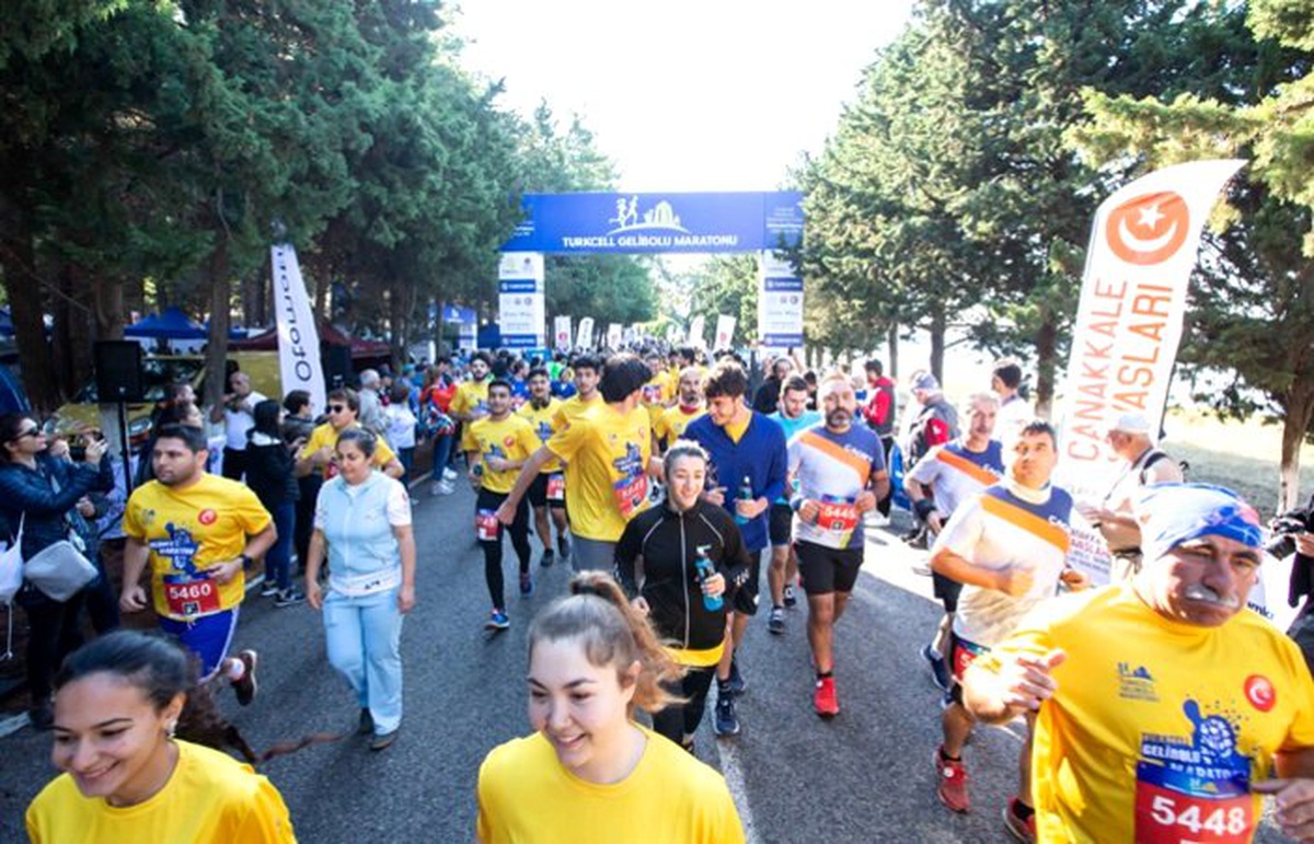 Turkcell Gelibolu Maratonu’nda adımlar yeni fidanlar için atıldı